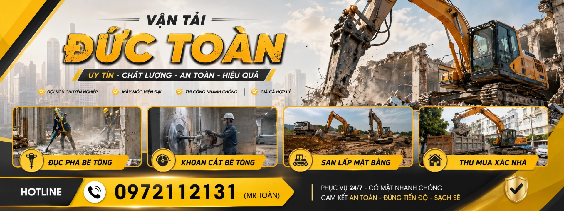 cho thuê búa thủy lực chuyên nghiệp Sóc Trăng